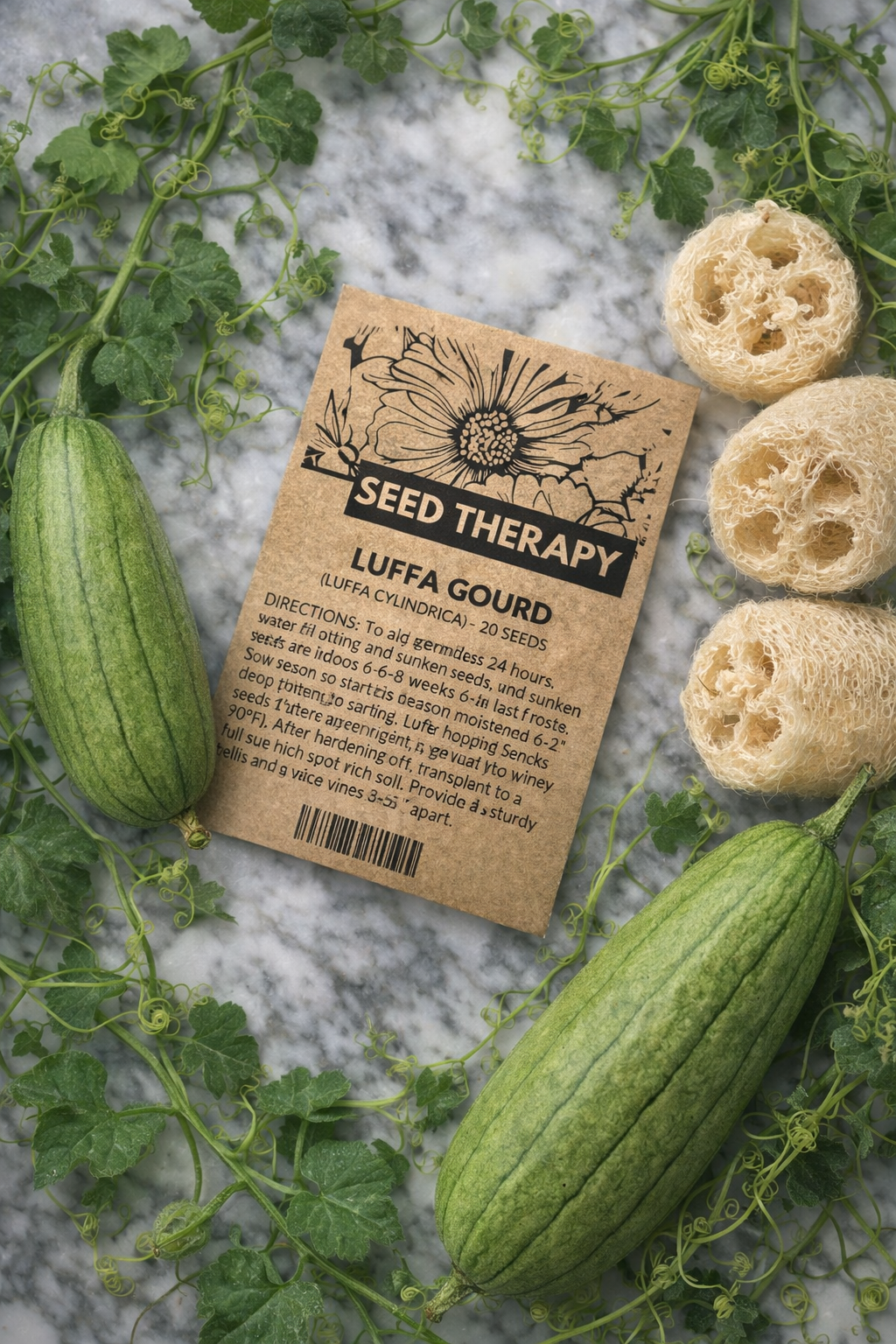 Luffa Gourd Seed Packet