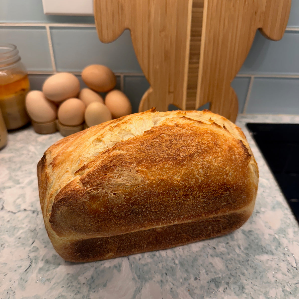 Seaside Sourdough Beach Bread Loaf