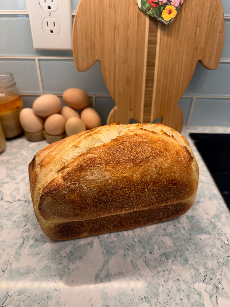 Seaside Sourdough Beach Bread Loaf