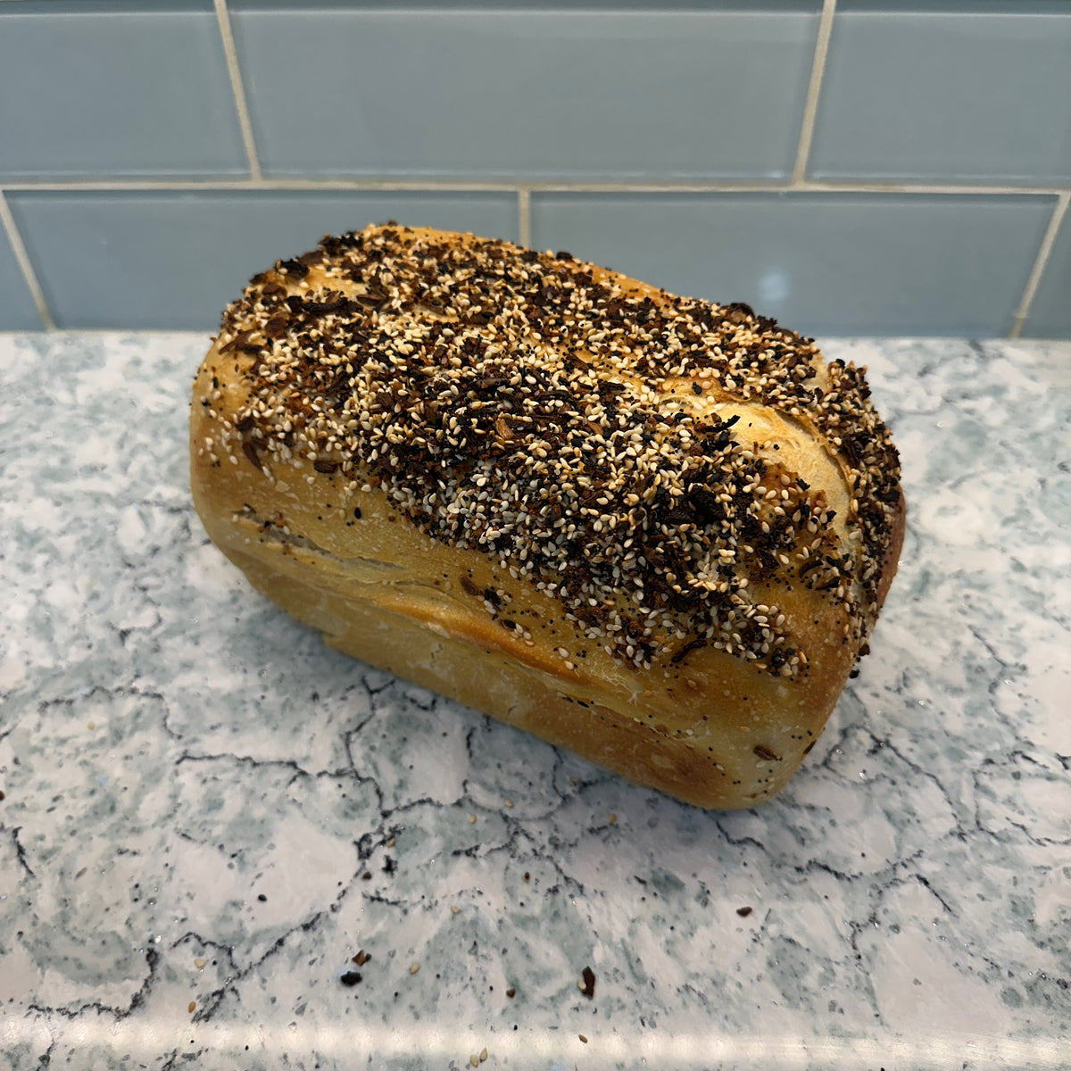 Seaside Sourdough Everything But Sand Bread Loaf