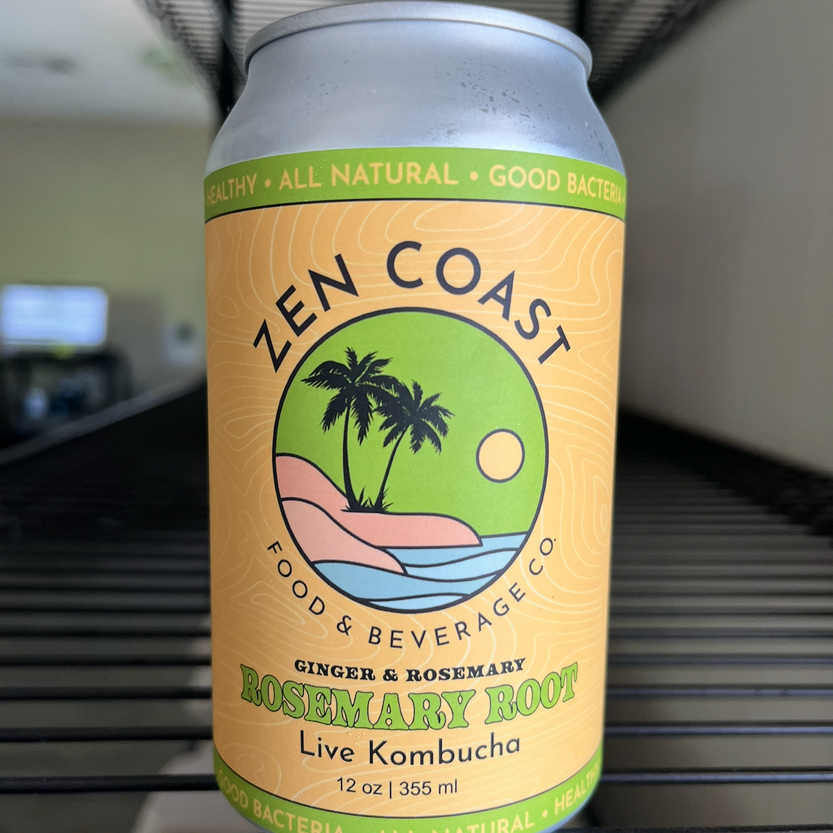 Rosemary Root Coast Kombucha