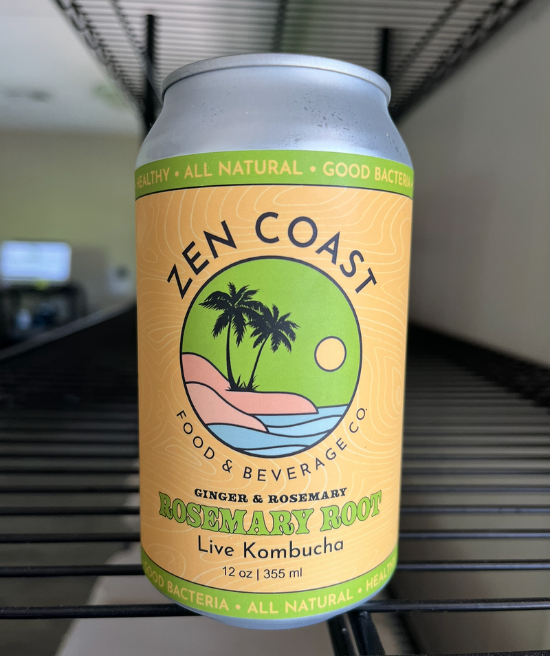Rosemary Root Coast Kombucha