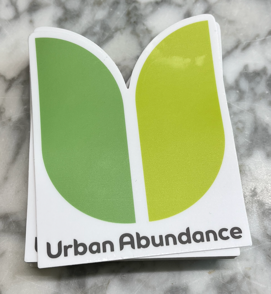 Urban Abundance Vinyl Sticker
