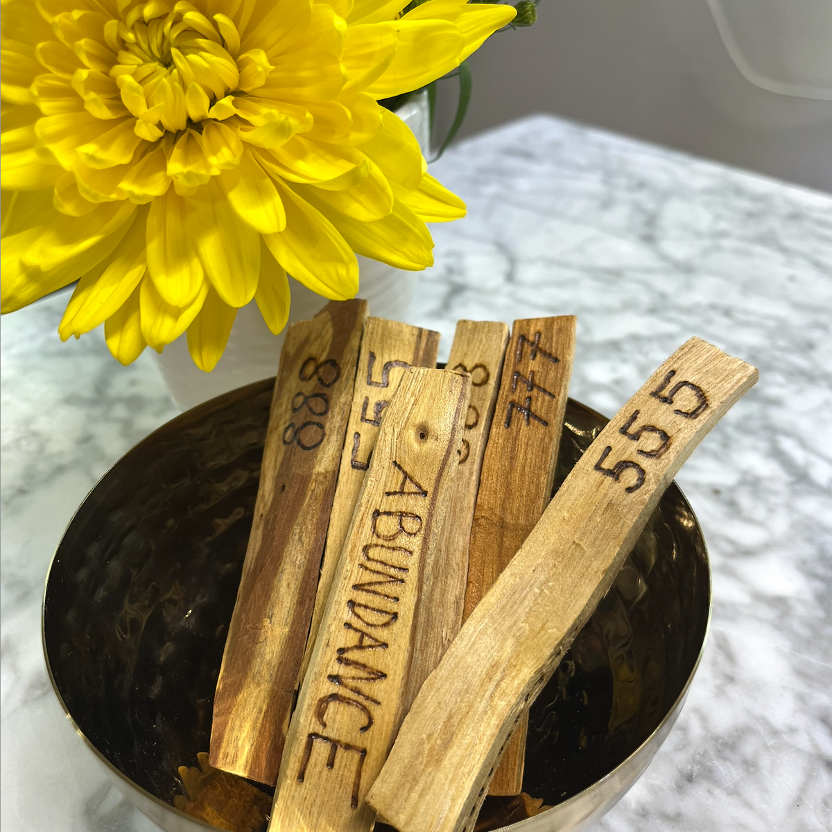 Palo Santo Hand Burned