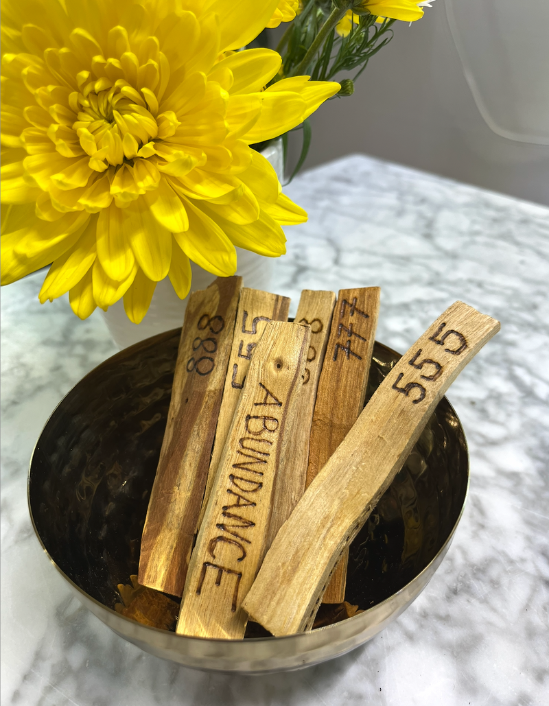 Palo Santo Hand Burned