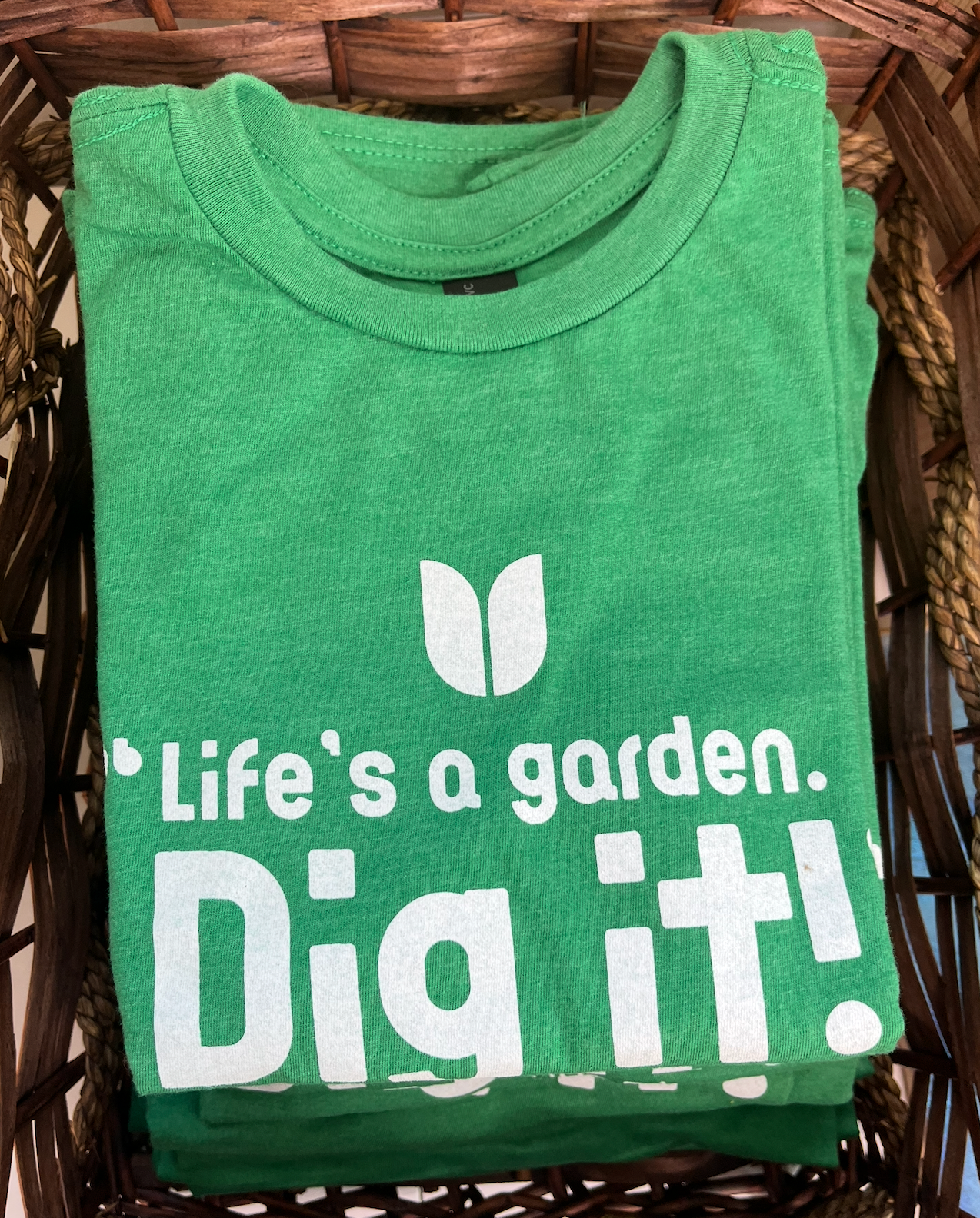 Urban Abundance Kids T-Shirt – “Life’s a Garden, Dig It.”