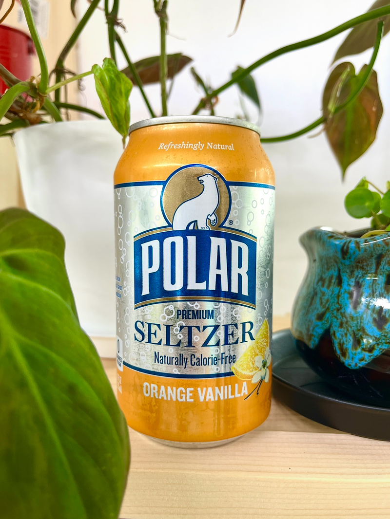 Polar Seltzer Orange Vanilla